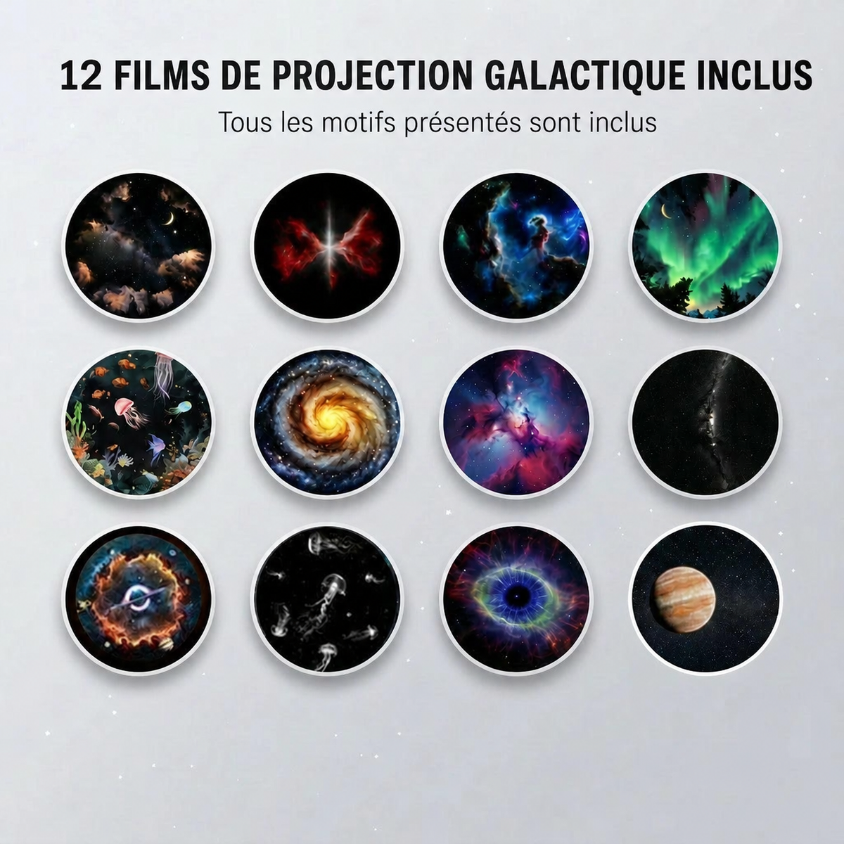 12 Projections Galactique